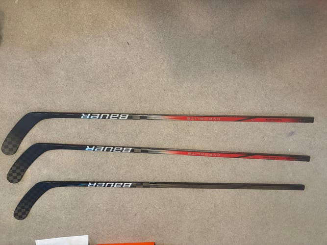 Senior Bauer Custom Left Hand Hockey Stick P92M 87 Flex Pro Stock (Used)