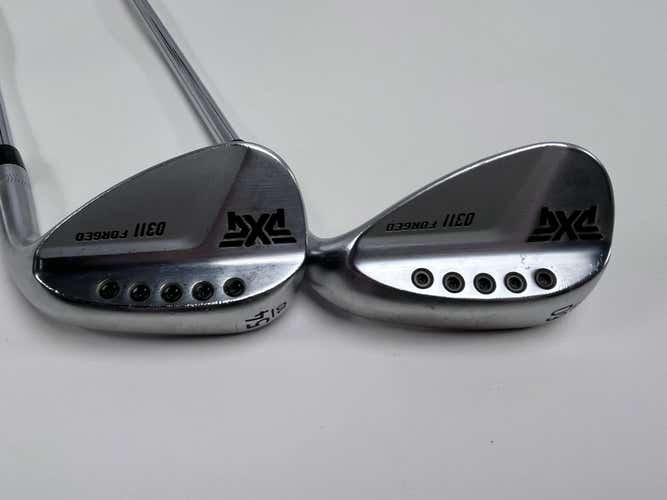 PXG 0311 Forged Chrome Wedge Set 54* 10 60* 9 Elevate Tour Stiff Steel Mens RH