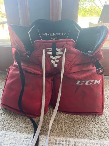 Senior Small CCM Premier Hockey Goalie Pants (Used)