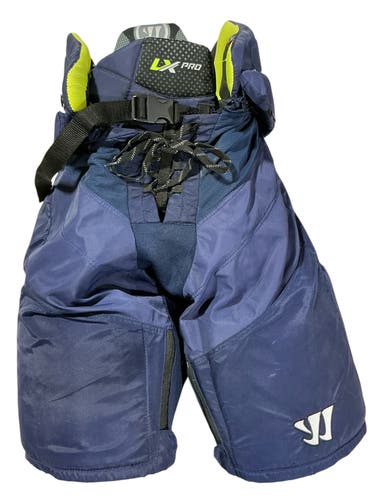 Warrior Alpha LX PRO Pro Stock Hockey Pants Medium Navy Blue (Used) 97614