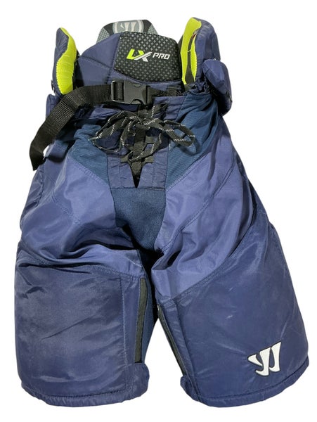 Warrior Alpha LX PRO Pro Stock Hockey Pants Medium Navy Blue (Used) 97614