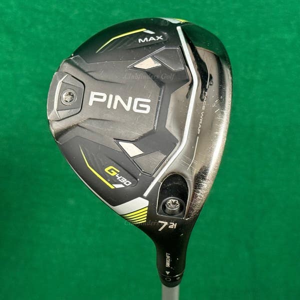 Ping G430 MAX 21 Fairway 7 Wood Ping Alta Quick 45-A Graphite