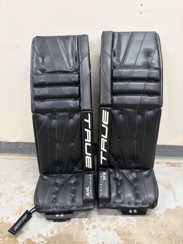 NEW True Catalyst 7X3 Goalie Leg Pads 34 + 2