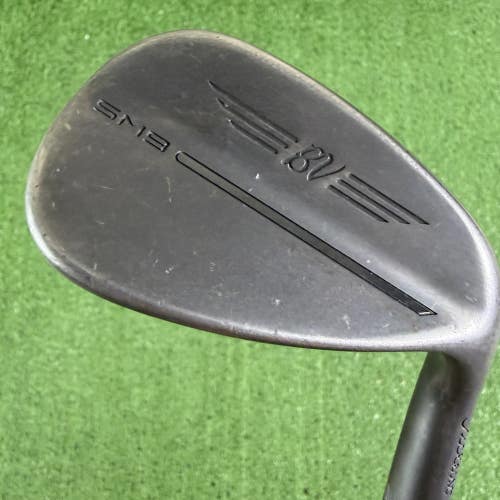 Titleist Vokey SM9 Jet Black Gap Wedge 50 12 Bounce F-Grind Wedge Steel