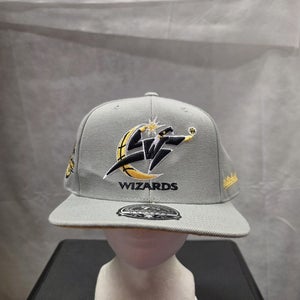 NWS Washington Wizards 2001 ASG Side Patch Mitchell &Ness Fitted Hat 7 5/8 NBA