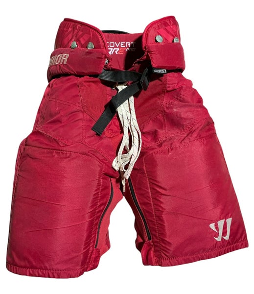 Warrior Covert QRE PRO Pro Stock Hockey Pants Medium Red (Used) 7812