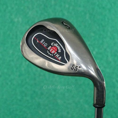 Callaway Big Bertha 2004 55 SW Sand Wedge True Temper Steel Uniflex