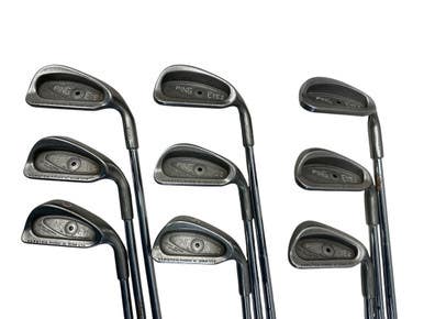 Used Ping EYE 2 BLACK DOT Mens Iron Set RH 2I-PW 11835-S000207528