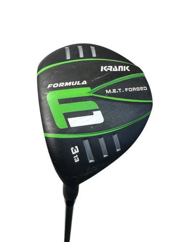 Used FORMULA F6 Mens Fairway Wood LH Black 3 Wood 11835-S000208244