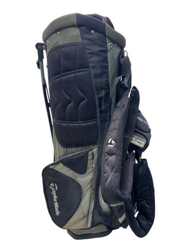 Used Taylormade STAND BAG Mens Stand Bag Black 11835-S000208326
