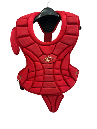 Used Easton 12-15 CHEST PROTECTOR Catchers Chest Protector Red Intermed 11692-S000150457
