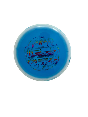 Used Innova HALO STAR FOX Disc Golf Driver Carolina Blue 174g 11692-S000150491