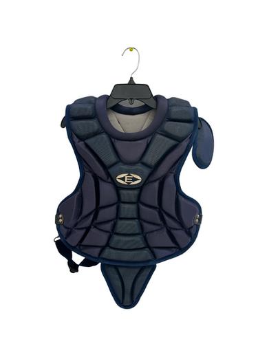 Used Easton NATURAL YOUTH Catchers Chest Protector Navy Blue Youth 11692-S000150495