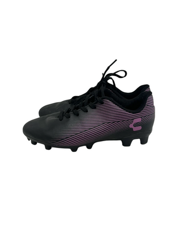 Used CHARLY Soccer Cleats Black And Purple Junior 04 11692-S000150507