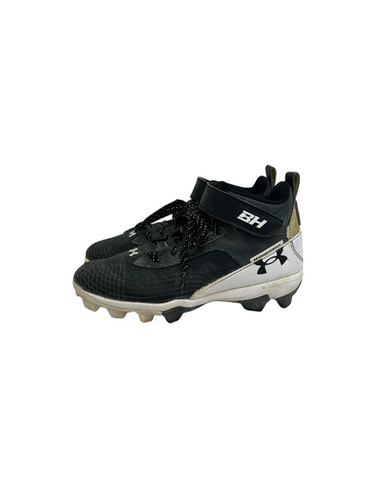 Used Under Armour HARPER BB/SB Cleats Black Junior 04 11692-S000150519