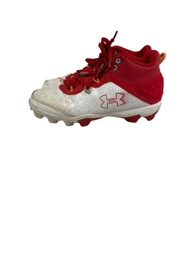 Used Under Armour HARPER BB/SB Cleats Red Junior 05 11692-S000150520