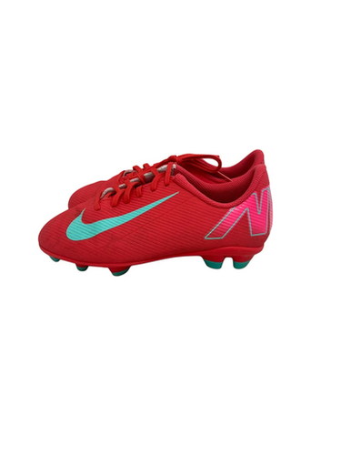 Used Nike MERCURIAL Soccer Cleats Red Junior 02.5 11692-S000150521