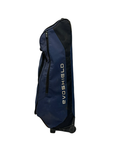 Used Evoshield TAKEOVER BB/SB Player Wheeled Bag Navy Blue 11692-S000150533