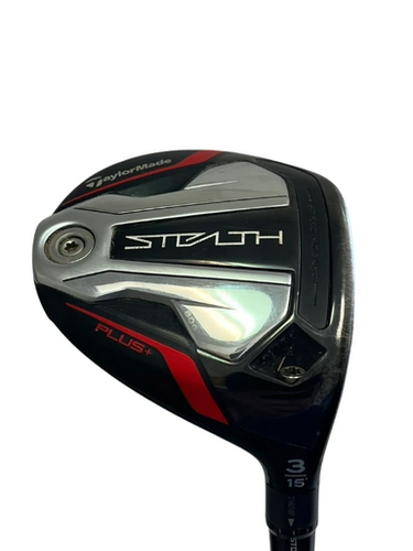 Used Taylormade STEALTH PLUS Mens Fairway Wood RH 3 Wood 11692-S000150545