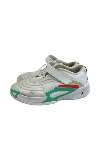 Used Jordan LUKA 3 Basketball Shoes Y White Junior 02.5 11692-S000150603