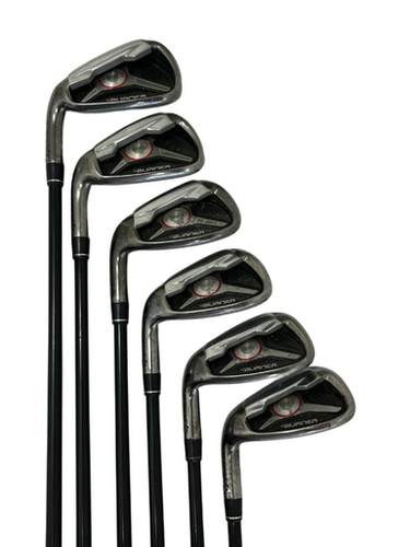 Used Taylormade Burner 5-GW/AW Mens LH Iron Set *Missing 7i* 11692-S000150646