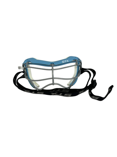 Used STX FOCUS-S Lacrosse Facial Protect Carolina Blue Senior 11692-S000150700