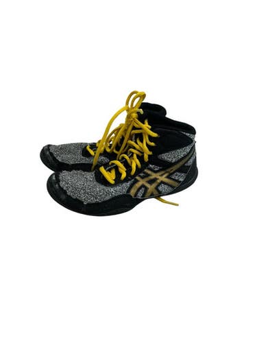Used Asics MATFLEX Wrestling Shoes Black Junior 03 11692-S000150762