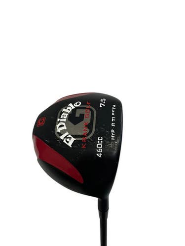 Used KRANK EL DIABLO Mens Driver RH 7.5 Degree 11692-S000150795