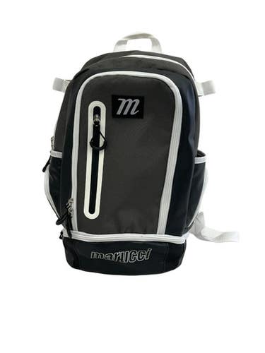 Used Marucci BB/SB BACKPACK BB/SB Player Backpack White 11692-S000150822