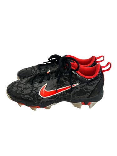Used Nike HYPERDIAMOND BB/SB Cleats Black Junior 04.5 11692-S000150829