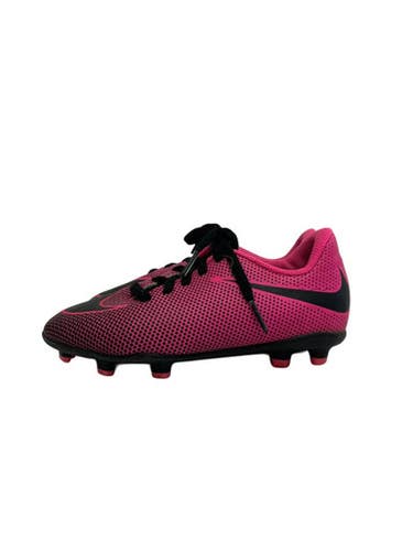 Used Nike BRAVATA Soccer Cleats Pink Youth 12.0 11692-S000150864