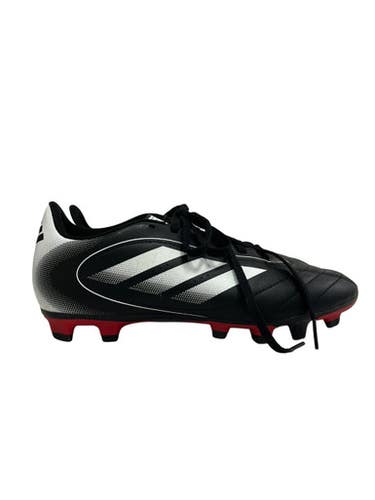 Used Adidas GOLETTO Soccer Cleats Black And White Senior 6.5 11692-S000150890