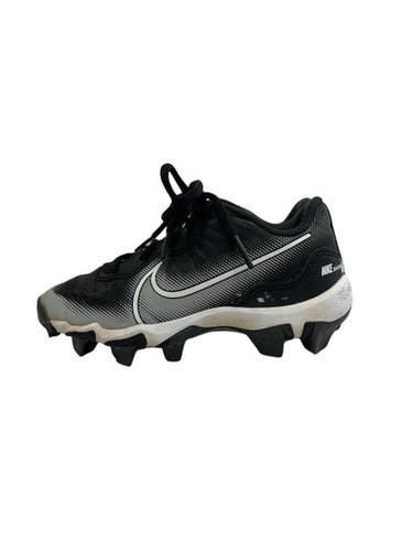 Used Nike ALPHA HUARACHE BB/SB Cleats Black Youth 11.0 11692-S000150909