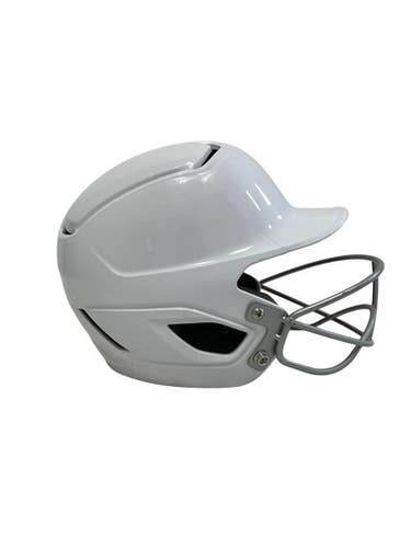 Used Easton ALPHA Batting Helmet w/Mask White One Size 11692-S000150929