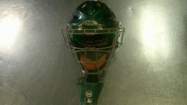 Used Easton STEALTH Catchers Helmet w/Mask Green LG 11868-S000069028