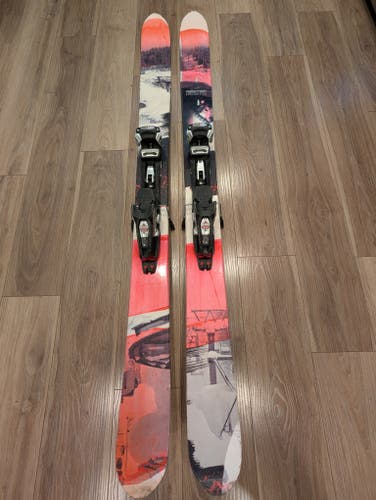 Salomon Rockette 115 Alpine Touring 170 cm Skis With Bindings