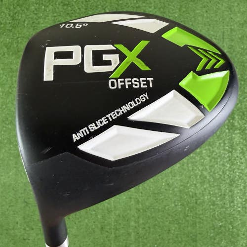 PGX Pinemeadow Offset Driver 10.5 Anti Slice Superfly Senior M Flex Left Handed