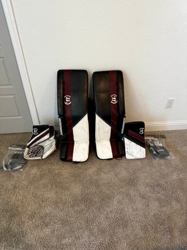 34+2 Warrior Ritual G5/G4 pro Full Right Goalie Full Set (Used)
