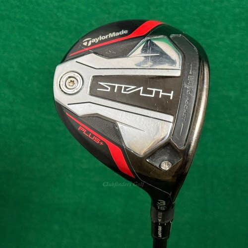 TaylorMade Stealth Plus+ 15 Fairway 3 Wood HZRDUS Smoke Red RDX 6.0 75g Stiff