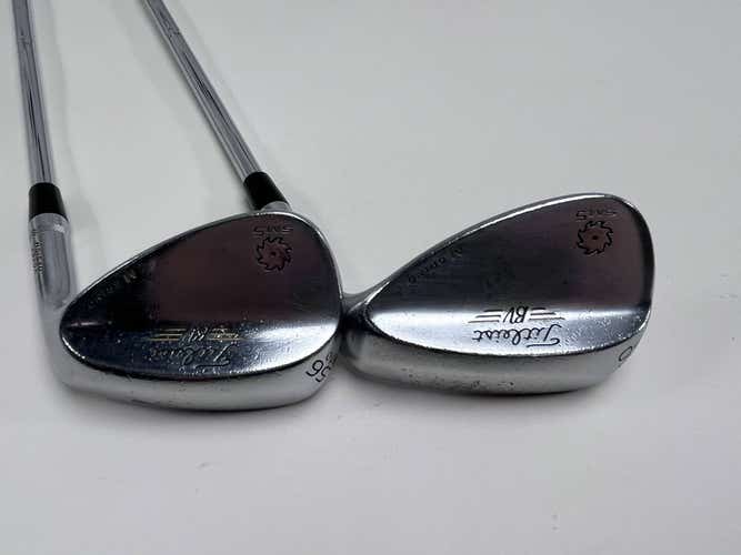 Titleist Vokey SM5 Tour Chrome Wedge Set 56* 10 60* 8 Wedge Steel Mens RH