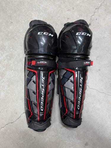 15” CCM FT1 Pro Shin Guards (New) Pro Stock