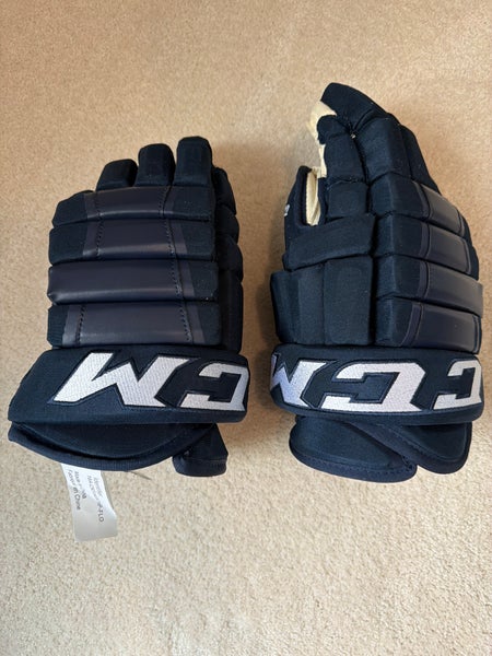 NHL Pro Stock CCM HG97XP 4-Roll Hockey Gloves 14" Florida Panthers
