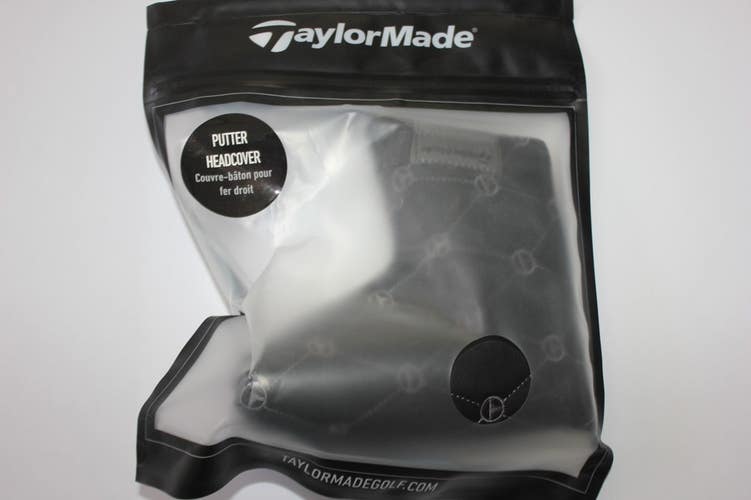 NEW TAYLORMADE BLACK BLADE PUTTER HEADCOVER