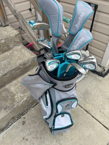 Women's Tour Edge Lady Edge Left Hand Clubs (Full Set) 10 Pieces (Used)
