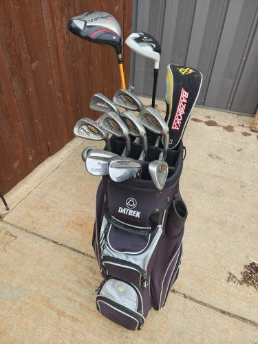Ping i3 Tommy Armour 14 Piece Complete Golf Set Datrek Cart Bag