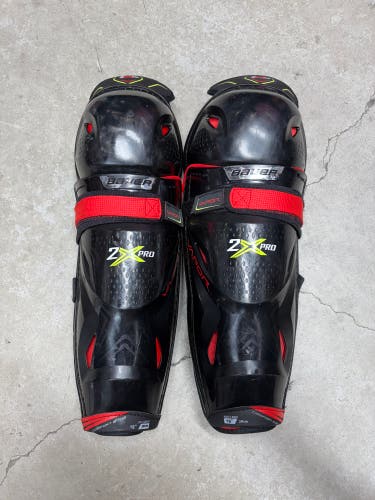 15” Bauer Vapor 2x Pro Shin Guards (New) Pro Stock