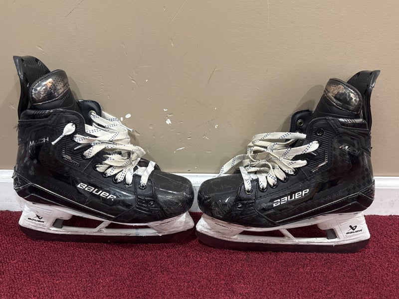 Black Bauer Supreme Mach Hockey Skates fit 2 Pro Stock Size 5 Item#MD5M
