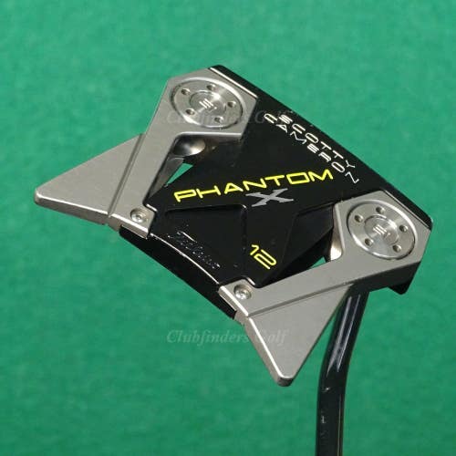 Scotty Cameron 2022 Phantom X 12 34.5" Single-Bend Mallet Putter W/ Super Stroke