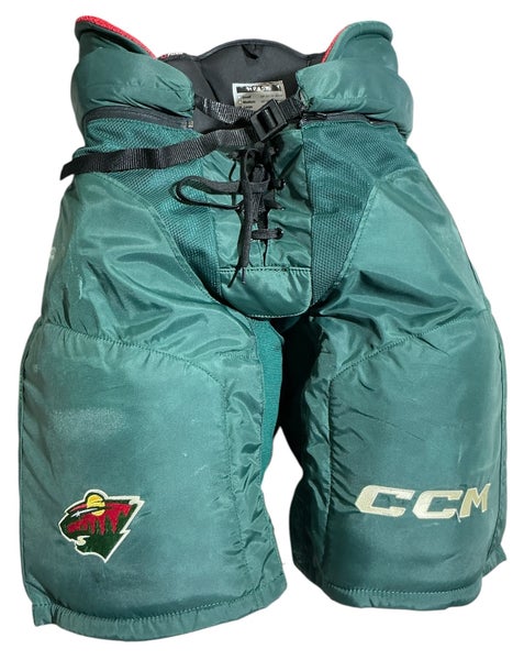 Wild Senior Large CCM HP45X Hockey Pants Pro Stock (Used) 7818