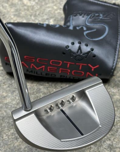 Scotty Cameron Super Select Golo 6 Mallet Putter 33" Inch w/ Headcover MINT!